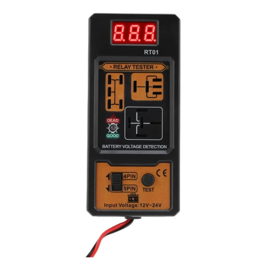 RT01 - Probador De Relevadores, Voltaje De Batería, Analizador De Relés en ANENG
