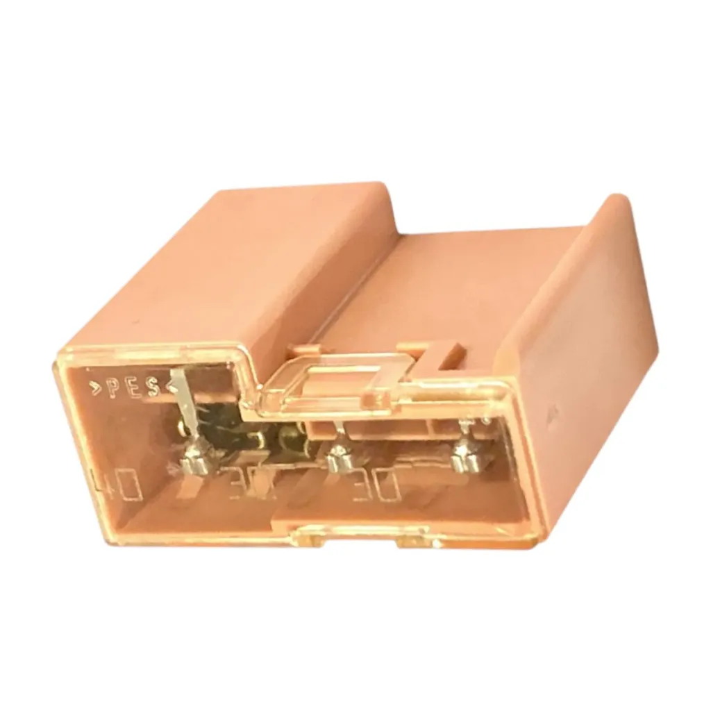 BMX2755-40-30-30 - Fusible Triple 40A 30A 30A para Nissan Sentra TIIDA Versa Teana Sylphy Livin Toyota Prado Venucia Color Rosa