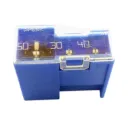 BMX2755-50-30-40 - Fusible Triple 50A 30A 40A para Nissan Sentra TIIDA Versa Teana Sylphy Livin Toyota Prado Venucia Color Azul