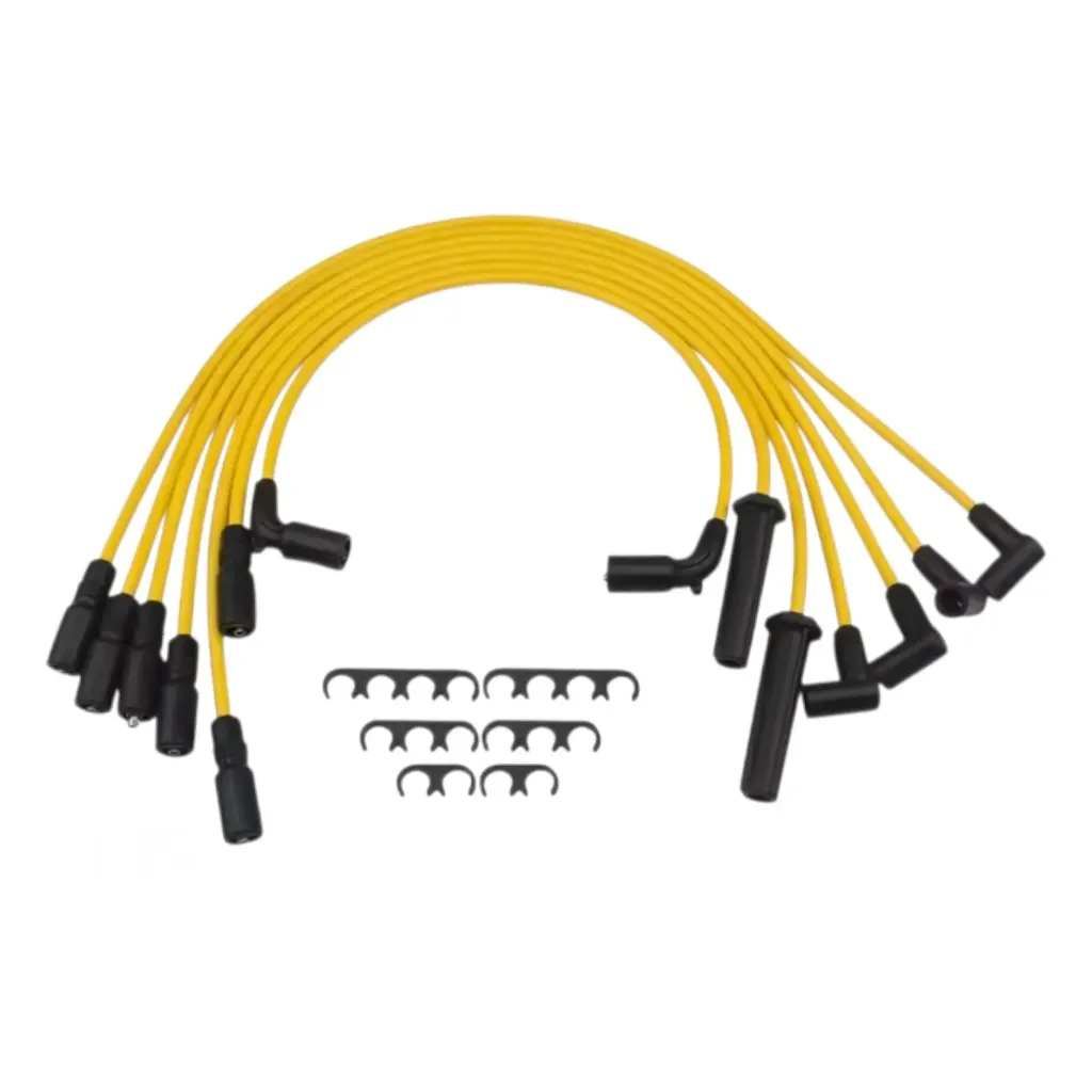 I500086774 - Cables para Bujias de 8MM para Chevrolet BLAZER S10 JIMMY SAVANA EXPRESS V6 4.3L 1996-2007GMC Accesorios de Coche de Alta Resistencia eq AC-DELCO 746KK 746T eq HYP B5283G6 eq KEM L-4203