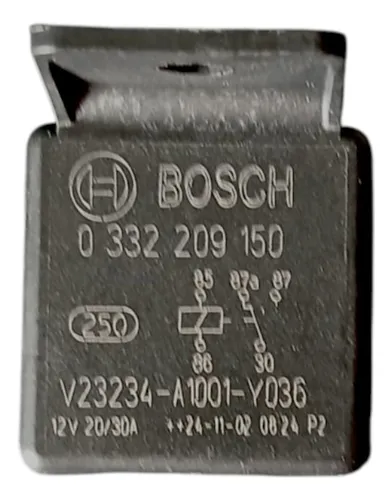 [0332209150] Relevador Relay Con Soporte 5 Patas 12 V Bosch 