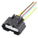 W-DJ7061K - Arnes Conector de Sensor Automotriz de 6 Pines, Conector de Medidor de Flujo de Aire MAF para 350Z R35 GT-R V35