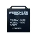 1458000 - Relevador Relé 5 Patas 12 V en WEISCHLER