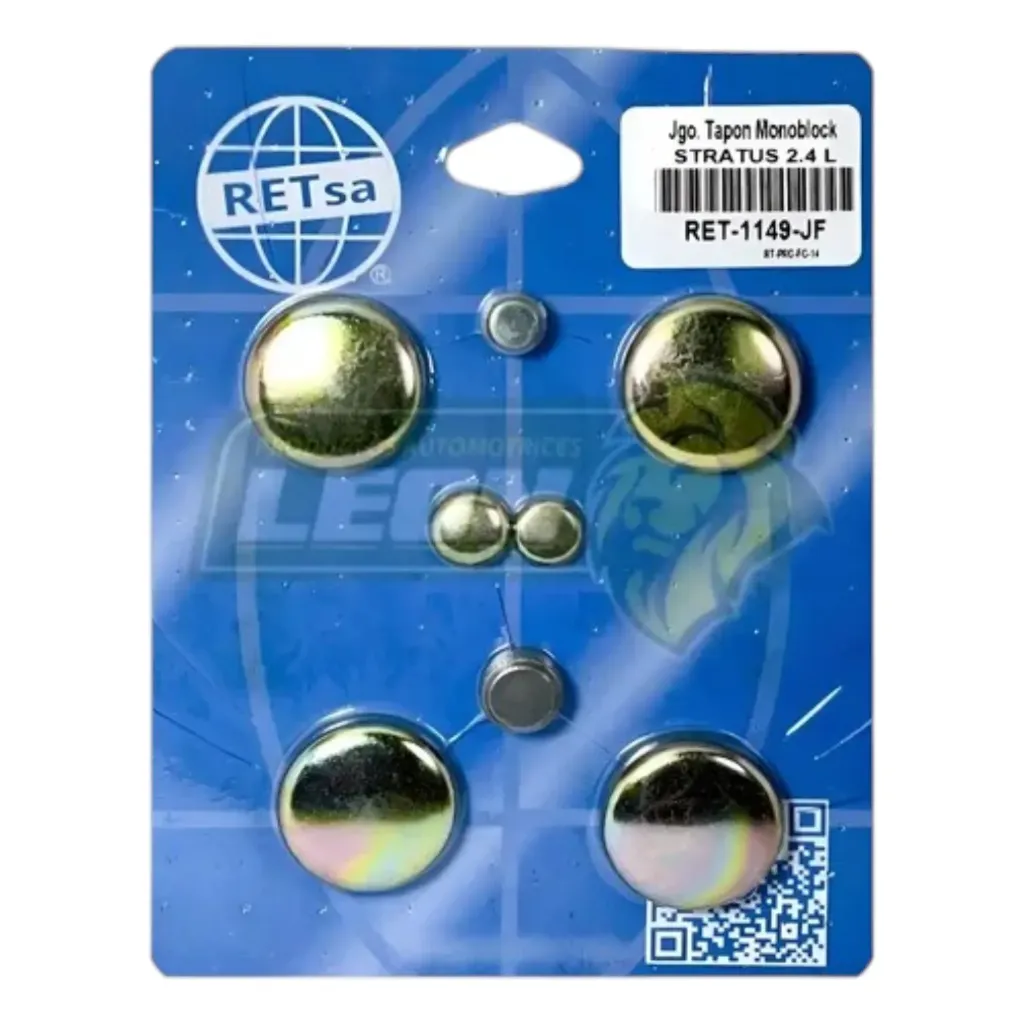 RET-1149-JF - Juego Tapón de Monoblock para Chrysler Stratus Cirrus 2.4LTS