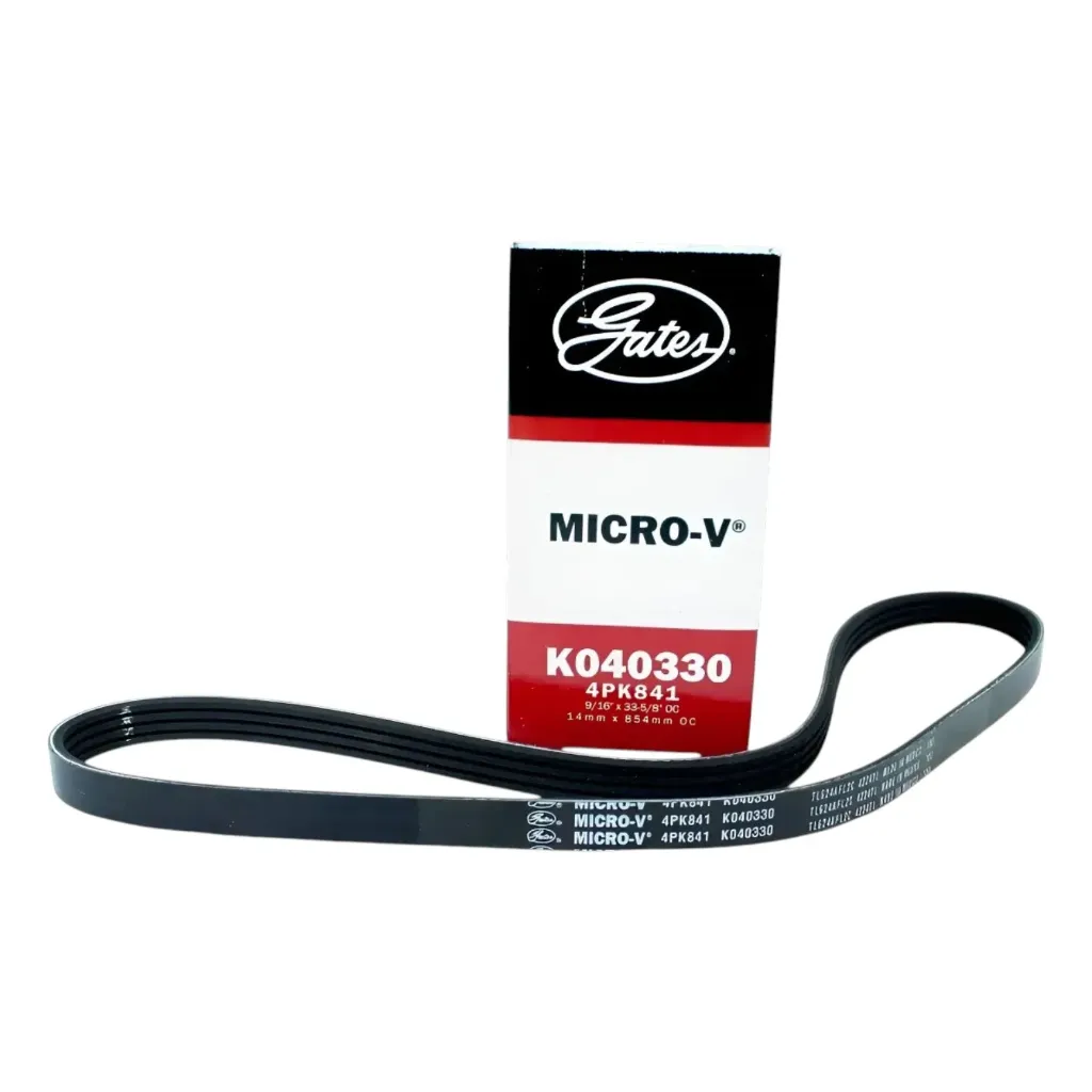 K040330 - 4PK841 - Banda Micro-V para General Motors G.M. Banda Tracker 1.6 4L C/Aa 98 en GATES