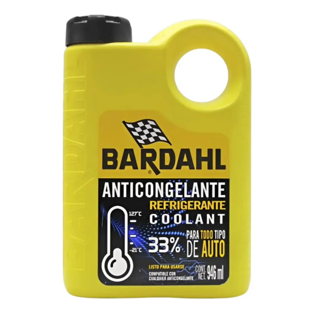 [750906414711] Anticongelante Verde Climatizado 33% 946ml BARDAHL