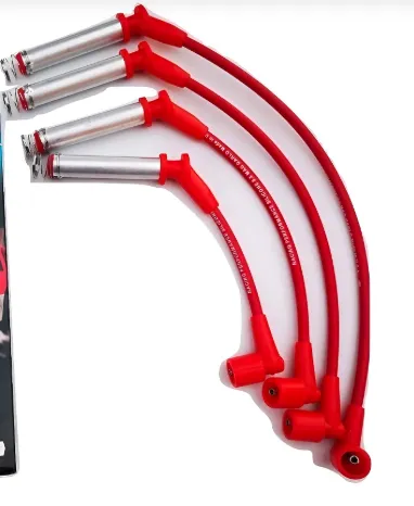  Cables De Bujias Garlo Race 8.5mm Chevy 1.6l Chevrolet (88905677) rojo 