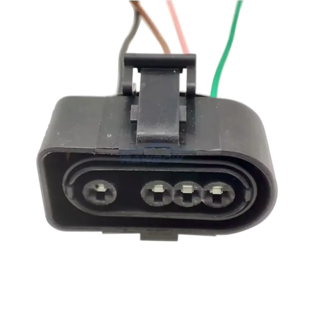 3A0973304 - Arnés conector de 4 pines para sensor de oxígeno (Sonda Lambda) Volkswagen, Incluyendo Pointer, Golf A3, Jetta, Bora, Audi A3 y A4