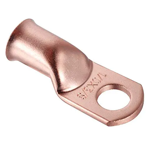 [1/0X 3/8] Terminales de ojillo para Bateria 3/8, para ponchar.