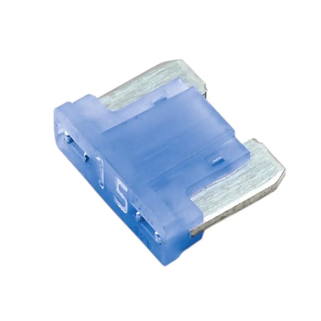 15A-F-Nano - Fusible de Cuchilla Pellizco Automotriz Nano - 15Amp Color Azul