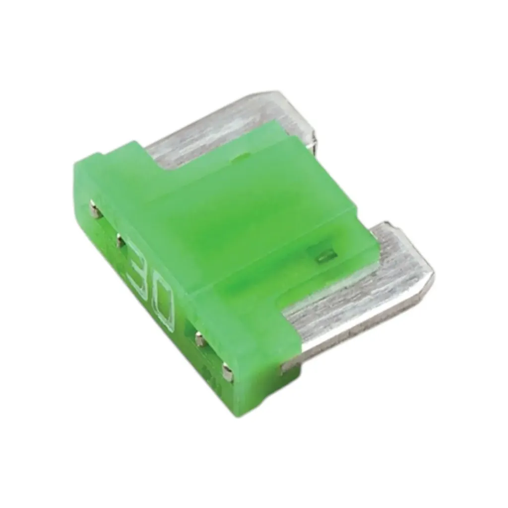 30A-F-Nano - Fusible de Cuchilla Pellizco Automotriz Nano - 30Amp Color Verde