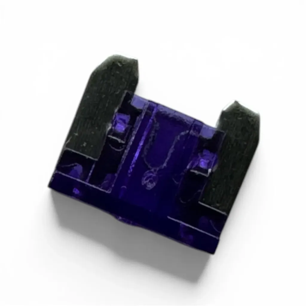 3A-F-Nano - Fusible de Cuchilla Pellizco Automotriz Nano - 3Amp Color Morado