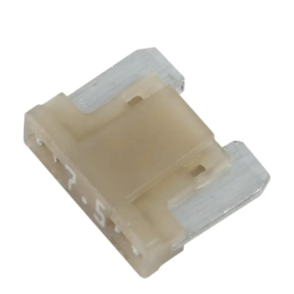 7.5A-F-Nano - Fusible de Cuchilla Pellizco Automotriz Nano - 7.5Amp Color Gris