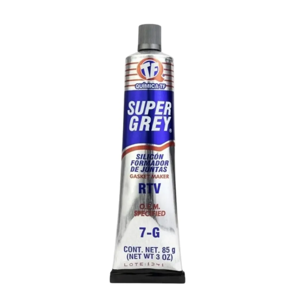 7-G - Silicón Super Grey 3OZ - 85g TF Quimica