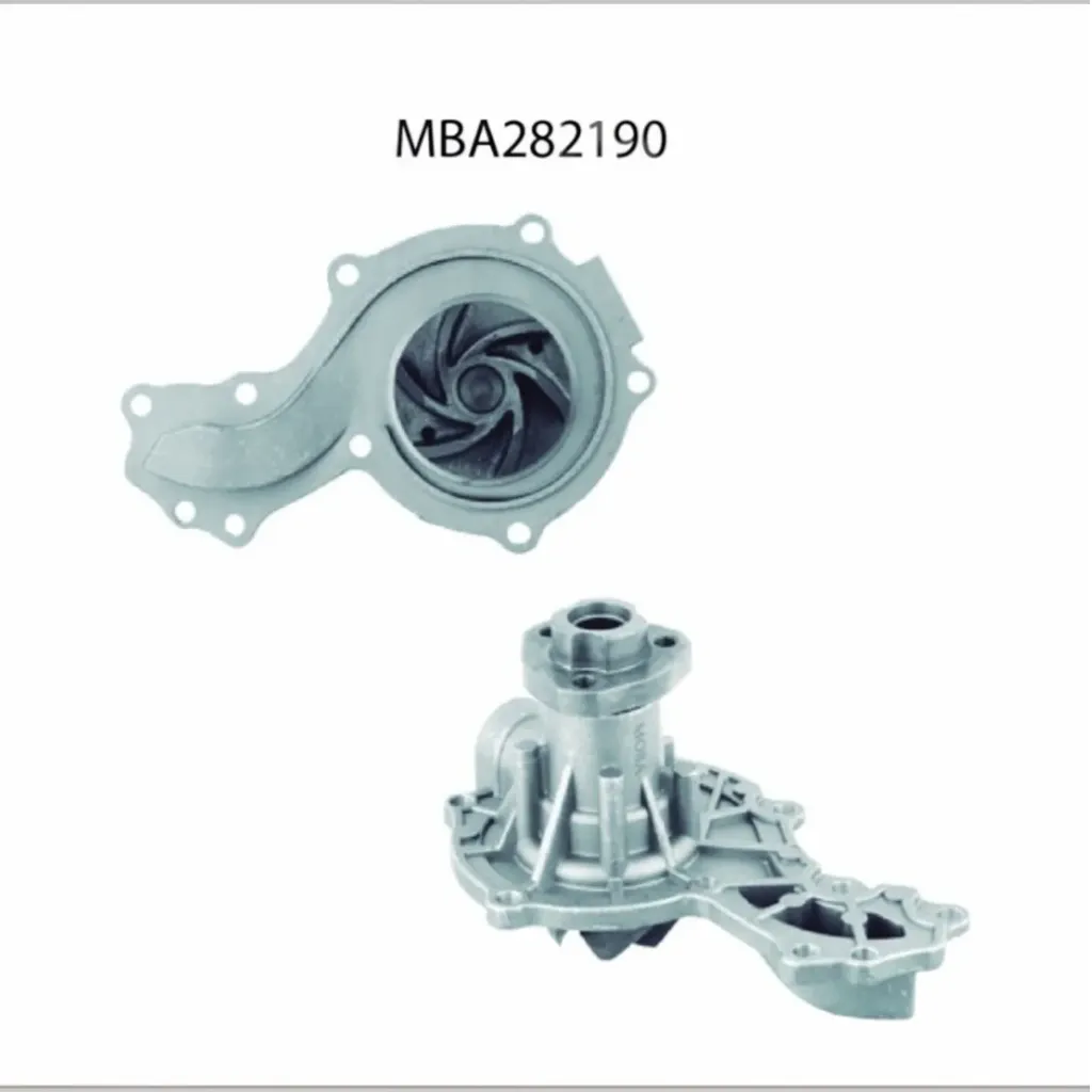 MBA282190 - Bomba de Agua para VW Atlantic Caribe Derby Golf Jetta L4 1.6L. 1.8L1978/1998 eq P-2190 en MORESA