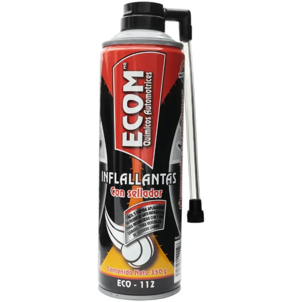 ECO-112 - Inflallantas con Sellador Inflador de llantas 350Gr en ECOM