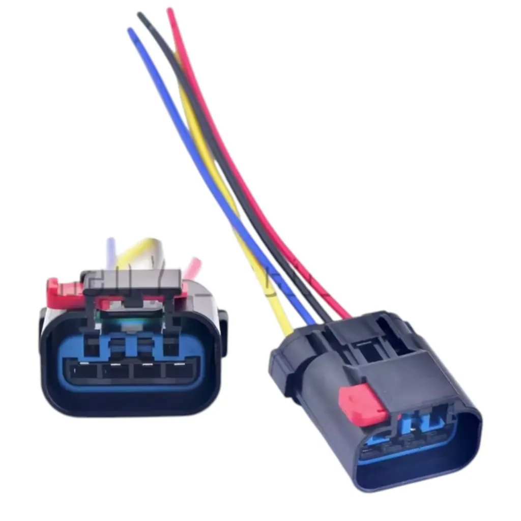 4383998 - Arnes de inducción de freno de mano electrónico de 4 pines, enchufe del sensor de presión diferencial de bomba de aceite 54200413 54200409 Para Cummins #59