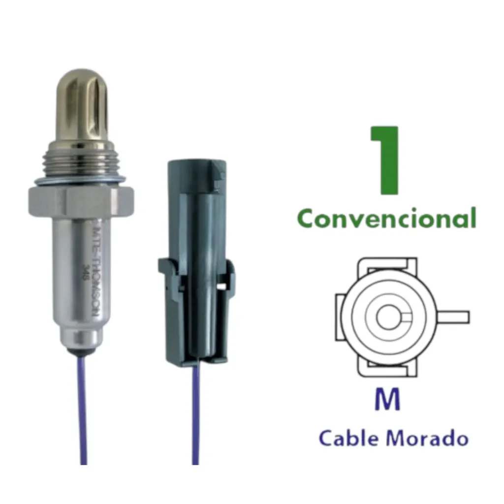 MTE-7810-12-040 - Sensor de Oxígeno para Astra Chevy Tornado Corsa - Cable Morado Convencional en MTE-THOMSON