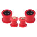 Kit de (Bujes) Buchas de Brazo de Control Delantero de Poliuretano Duradero 4pcs para VW, AUDI, Skoda, Seat, Reemplazo de Larga Duración, Compatible con MK5, MK6, MK7, Jetta, Passat, A4