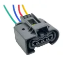 1JBJ21 - Arnes Conector Eléctricos Hembra de 4 Pines para Carrocería de Automóvil, Arnés de Cables 9441491 para 2E0905229