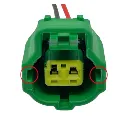 178390-Verde - Arnes Conector IAC automático de 2 pines Enchufe del sensor de temperatura del agua 178390 -1 178390 -2 178390 -3 Para Toyota 1JZ-GTE 2JZ-GTE Mazda Mitsubishi