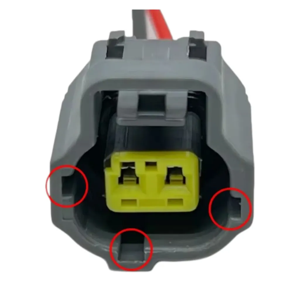 [178390-Gris-A] 178390-Gris-A - Arnes Conector IAC automático de 2 pines Enchufe del sensor de temperatura del agua 178390 -1 178390 -2 178390 -3 Para Toyota 1JZ-GTE 2JZ-GTE Mazda Mitsubishi