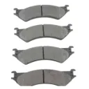 M-7673-Z D802 - Balatas Semimetálica Delantera para FORD TRUCK E-150, E-250 FORD TRUCK E-350 SUPER DUTY 2006-2007. en FRITEC ENDURER