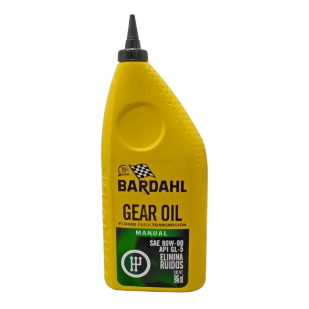 Aceite Gear Oil SAE 80W-90 API GL-5 BARDAHL (Transmisión Estandar)