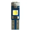 T5-LED - Foco LED Superbrillante Blanco de Mini Pellizco (Piloto) T5 W3W W1.2W 3SMD