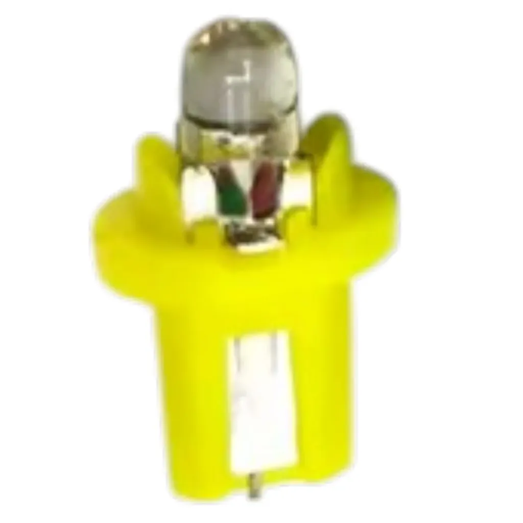 T5-B8.5D-AM - Luz LED AMARILLO, bombillas de diodo emisor de luz para tablero de instrumentos, T5, B8.5D, B8.5, SMD