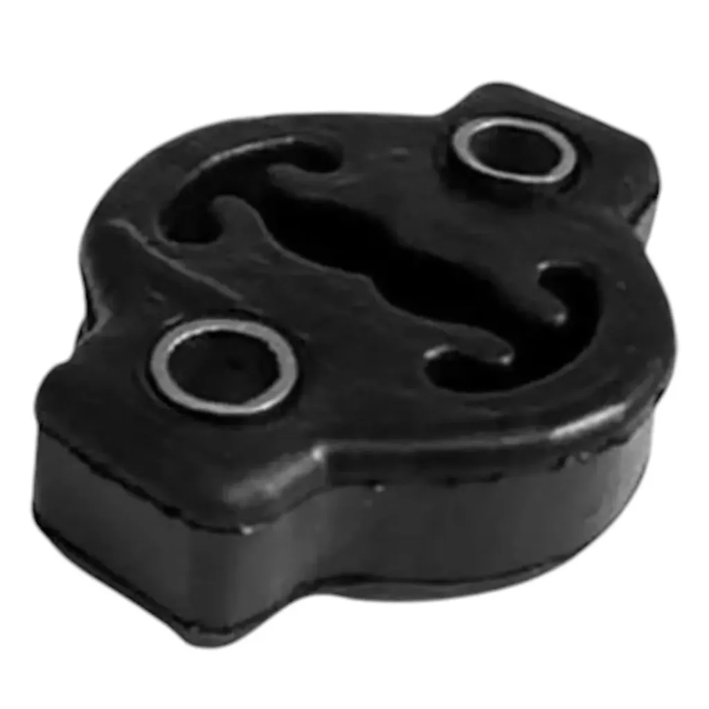 9050 - Goma Soporte de Escape Nissan Sentra, Tsuru III 92-16, Honda Fit 2015 "Galleta" Reforzada con bujes metalicos