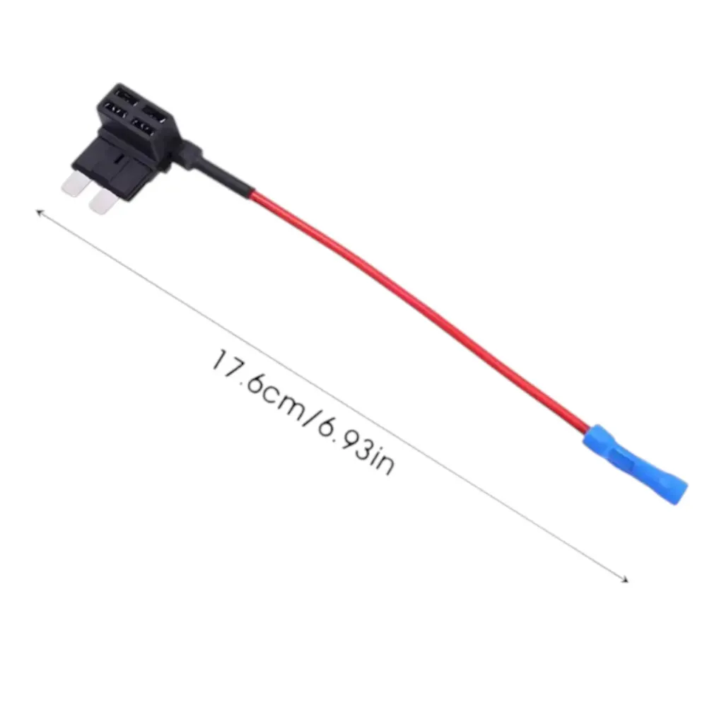 Y0834 - Portafusibles para coche MINI PEQUEÑO MEDIANO de 32V, adaptador de grifo de circuito adicional, Micro Mini fusible de hoja ATM estándar para furgonetas de coches