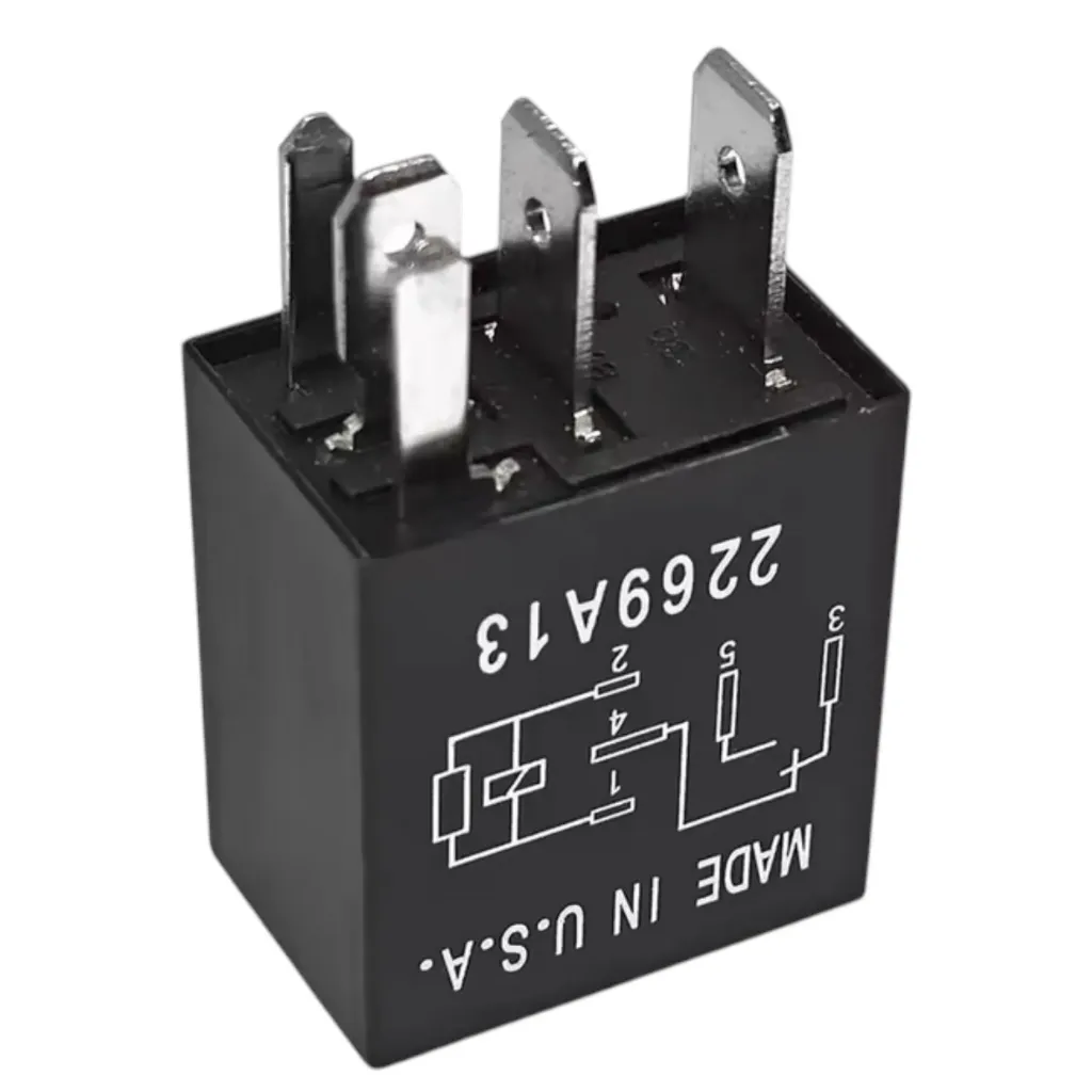 8T2T-14B192-BA - Para Ford Hi PWR relé de 5 pines  (O101K) OEM 8T2T-14B192-BA 8T2T-14B192-AA - 2231A13 - en FoMoCo