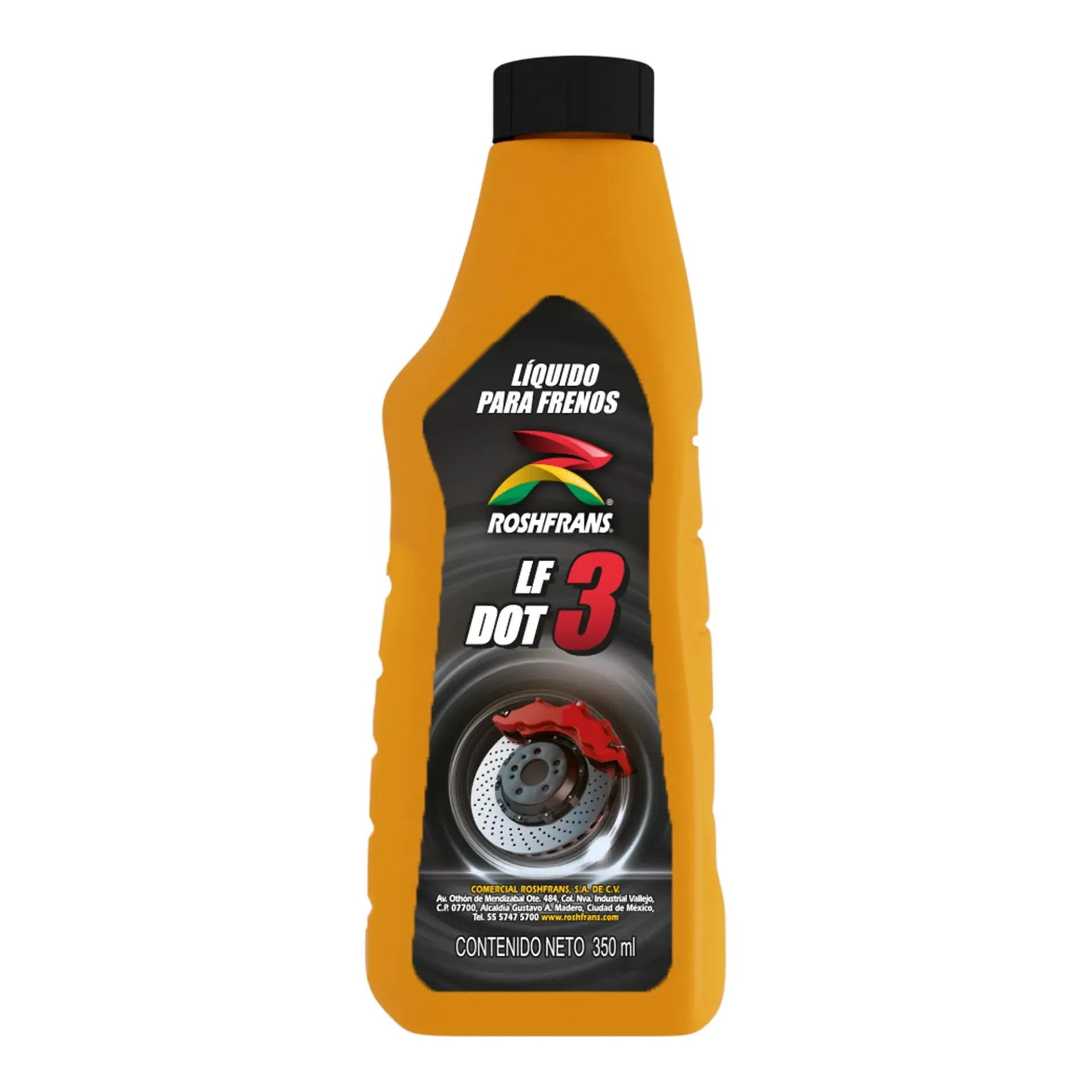 350ml - Liquido para Frenos Hidráulicos LF3 (DOT 3) en ROSHFRANS