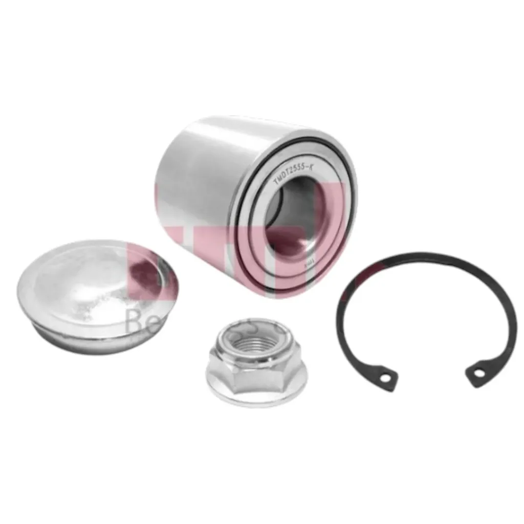 TMDT2555-K - Kit Balero Doble Trasero Nissan VERSA 12- MARCH 12- NOTE 14 - RENAULT FLUENCE 10- SCENIC 01-09 25-55-48 con Tapón, Tuerca y Seguro en TMK