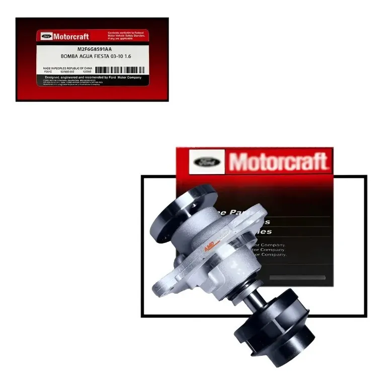 DG-489 - Bomba de Agua para Ford Fiesta 1.6 98-10 - Ikon eq P-546 en MOTORCRAFT