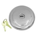 TA-F3 - Tapon Gasolina Cromado Universal con llave en OE