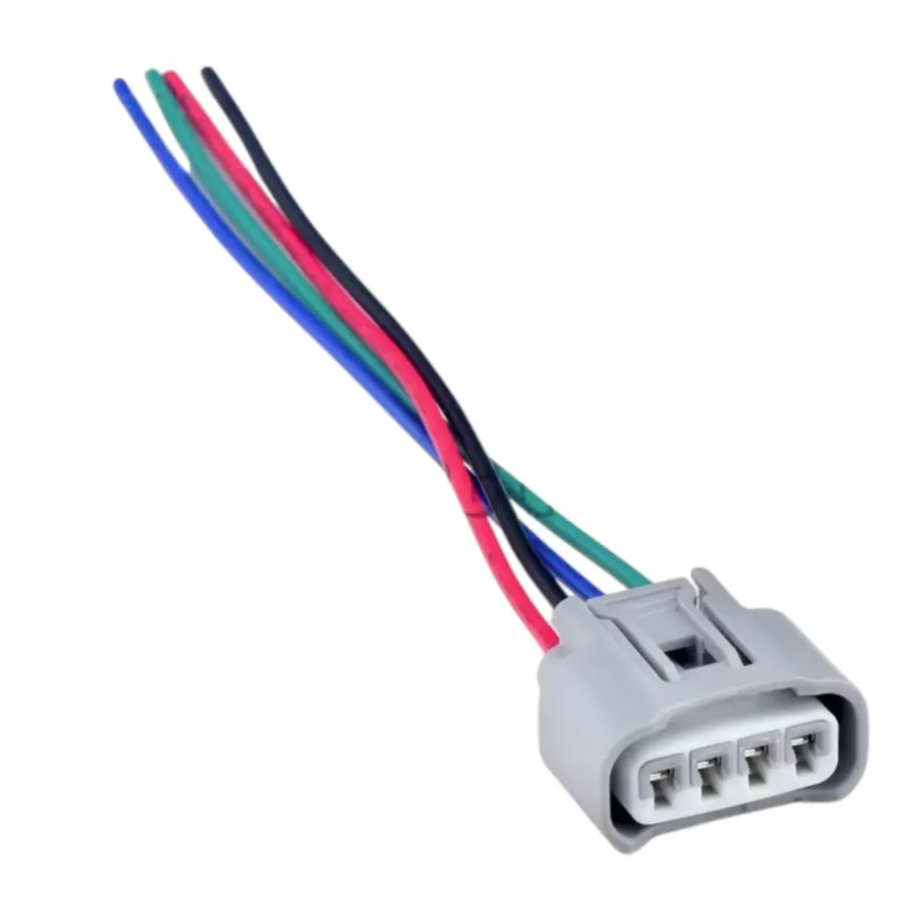 7283-7449-30HG - Conector impermeable automotriz de 4 pines, enchufe de arnés de cables de bobina de encendido 7283-7449-30 90980-11885 para Toyota Camry Corolla Rav4 Hembra Gris en OEM