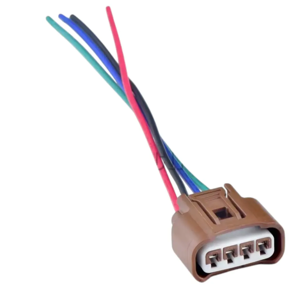 7283-7449-30HC - Conector impermeable automotriz de 4 pines, enchufe de arnés de cables de bobina de encendido 7283-7449-30 90980-11885 para Toyota Camry Corolla Rav4 Hembra Café en OEM