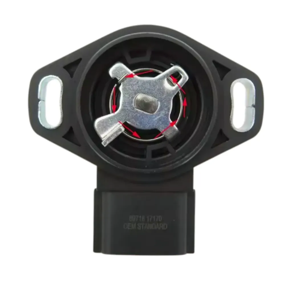 8971817170 - Sensor TPS (posición del acelerador), compatible con Infiniti I30 Nissan Sentra Pickup Isuzu, 8-97181717-0 22620-31U01 SERA483-05 9718171
