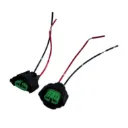 Conector H11, enchufe H8, Adaptador de lámpara antiniebla para faro de coche, soporte de Base, enchufe, arnés de cableado, piezas de accesorios