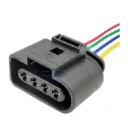 1J0973724 - Arnes Conector de Bobina de Encendido Mapa de Cableado para Audi A3 A4 A5 TT VW Passat Jetta Golf 1J 0973724 2011340 1J 0998724 76-A