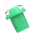 T5-B8.5D-V - Foco Luz LED VERDE, bombillas de diodo emisor de luz para tablero de instrumentos, T5, B8.5D, B8.5, SMD