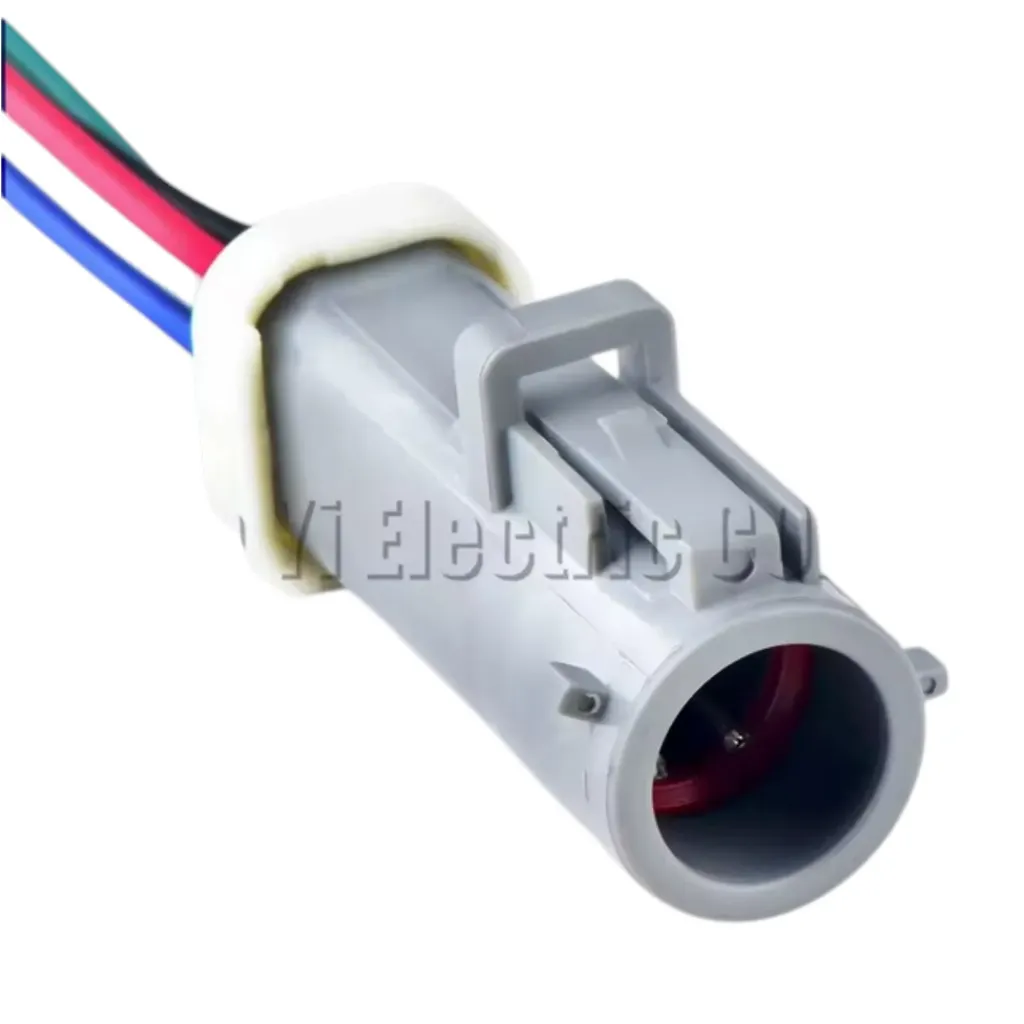 3U2Z-14S411-HZB - Conector impermeable automotriz de 4 pines, sensor delantero y trasero, enchufe de arnés de Sensor de oxígeno O2 para Ford Mondeo Focus Macho #53
