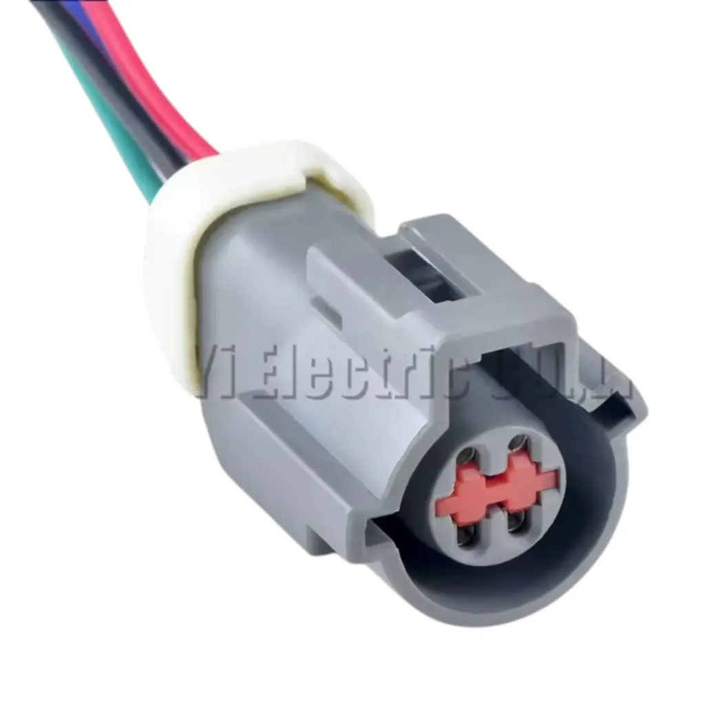 3U2Z-14S411-HZB-H - Conector impermeable automotriz de 4 pines, sensor delantero y trasero, enchufe de arnés de Sensor de oxígeno O2 para Ford Mondeo Focus Hembra #53
