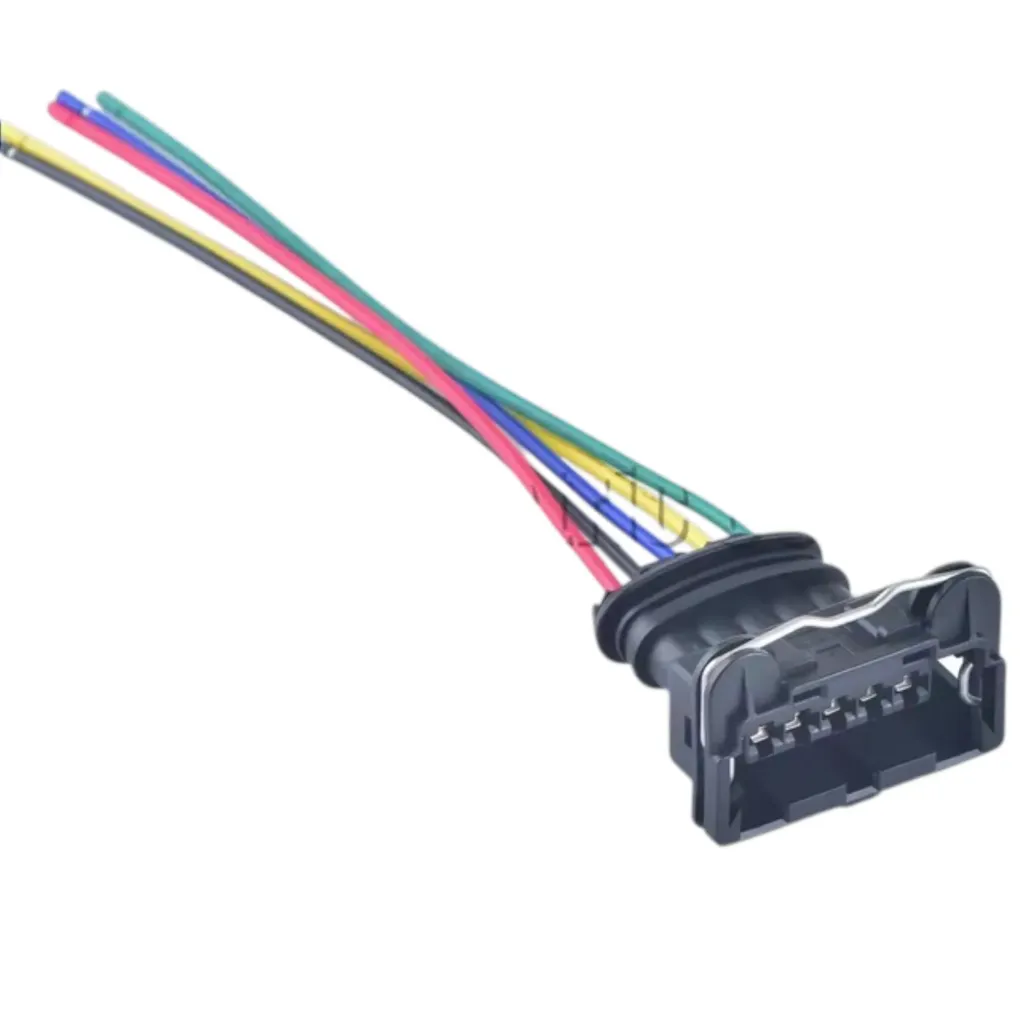 #145 - Arnes Conector Boquilla de Inyector de combustible 5 pines, bobina de encendido EV1, Sensor de Oxígeno, Conector de alimentación