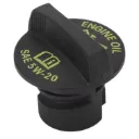 1616230105811 - Tapa de llenado de aceite de 1,93 pulgadas, repuesto de tapa de tanque de combustible a prueba de fugas para DODGE MAGNUM, 53013775AB, negro, aspecto elegante