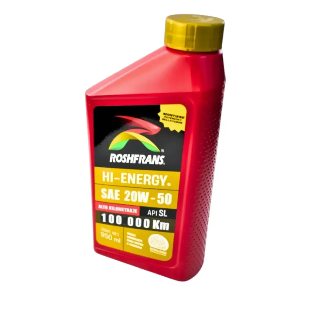 20W-50 - Bote Aceite Multigrado Hi-Energy API SL Alto Kilometraje 950ml en ROSHFRANS