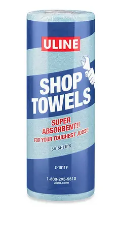 Uline Rollos de Toallas para Talleres