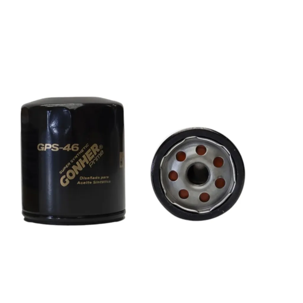 GPS-46 - Filtro de aceite para Chevrolet Aveo (L4 1.6L, 2004-2018) Chevrolet Tornado (L4 1.8L, 2016-2018) Chevrolet Chevy Zafira en Super Synthetic GONHER Prime